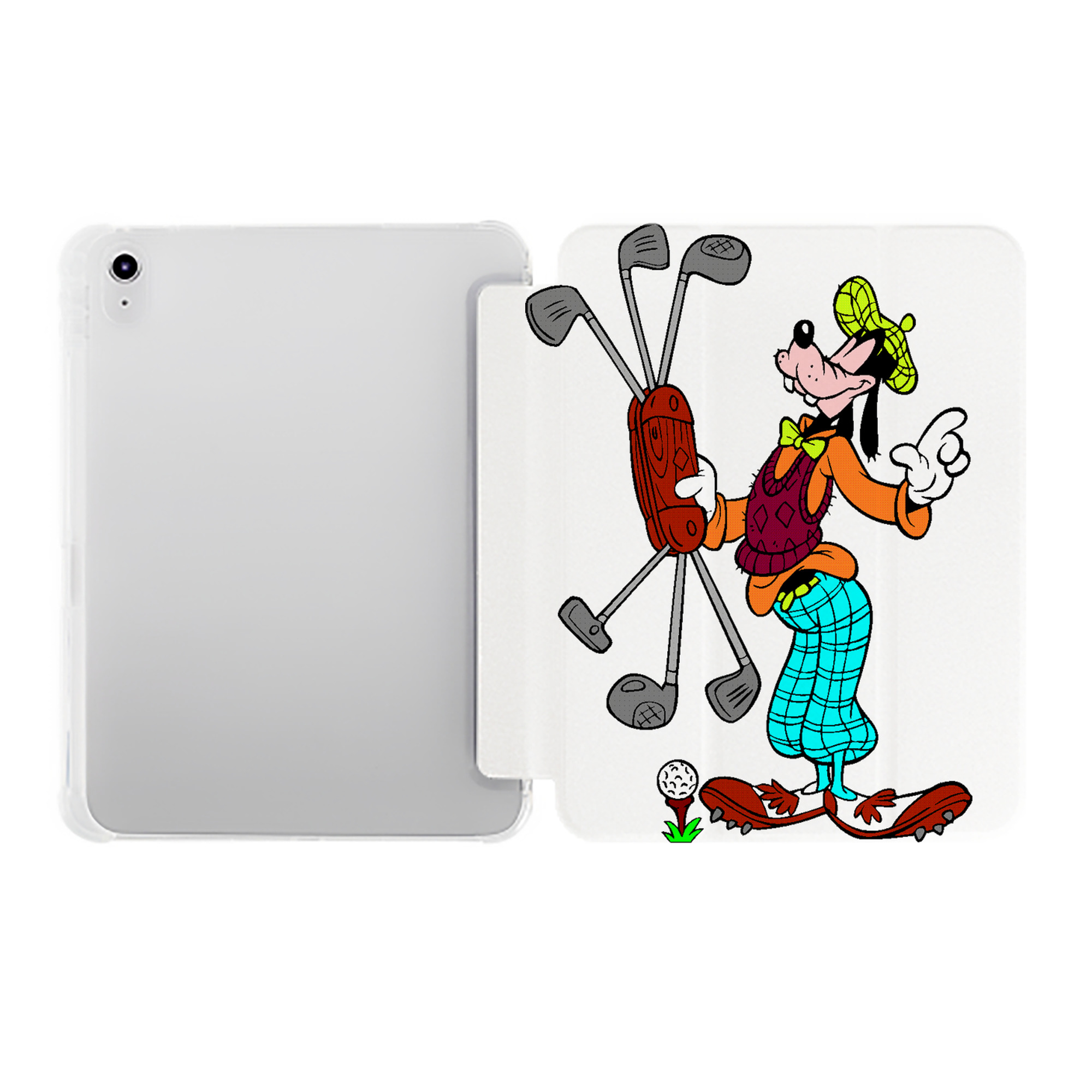 （画像用） ミッキーマウス Mickey Mouse IPad ケース ペン収納付き 三つ折りスタンド PUレザー×シリコン 対応機種9.5/10.5/10.9インチ